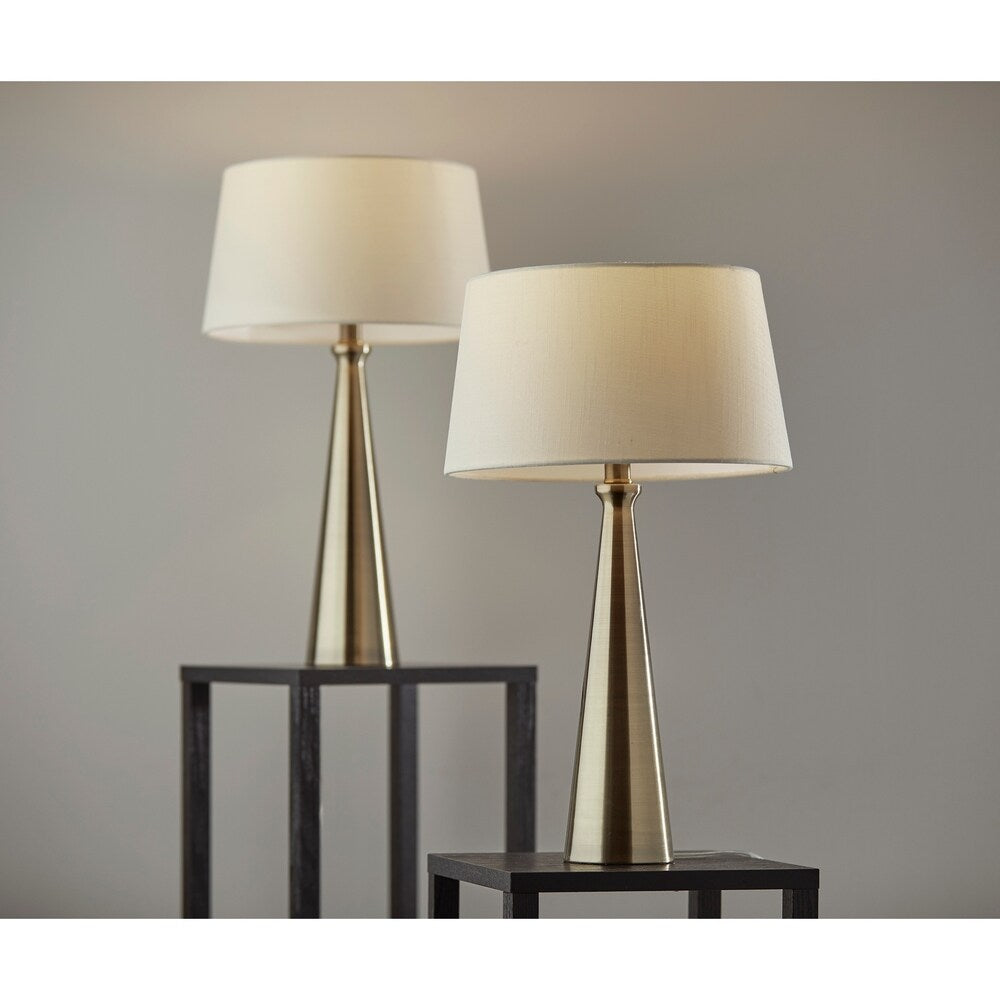 Adesso Lucy Tapered Table Lamp (Set of 2)