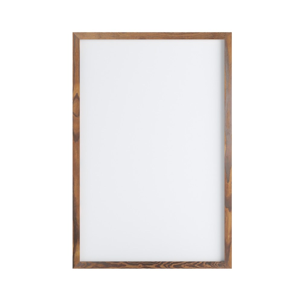 Commercial Wall Mount White Board with Marker, Eraser, and Magnets