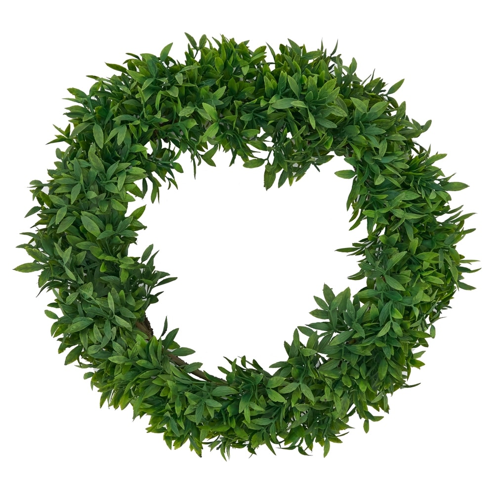 Christmas Wreath With Capsicum Design