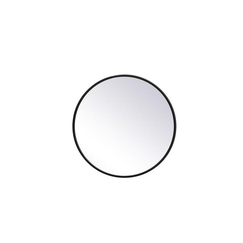 Carson Carrington Labbemala Metal Frame Round Mirror