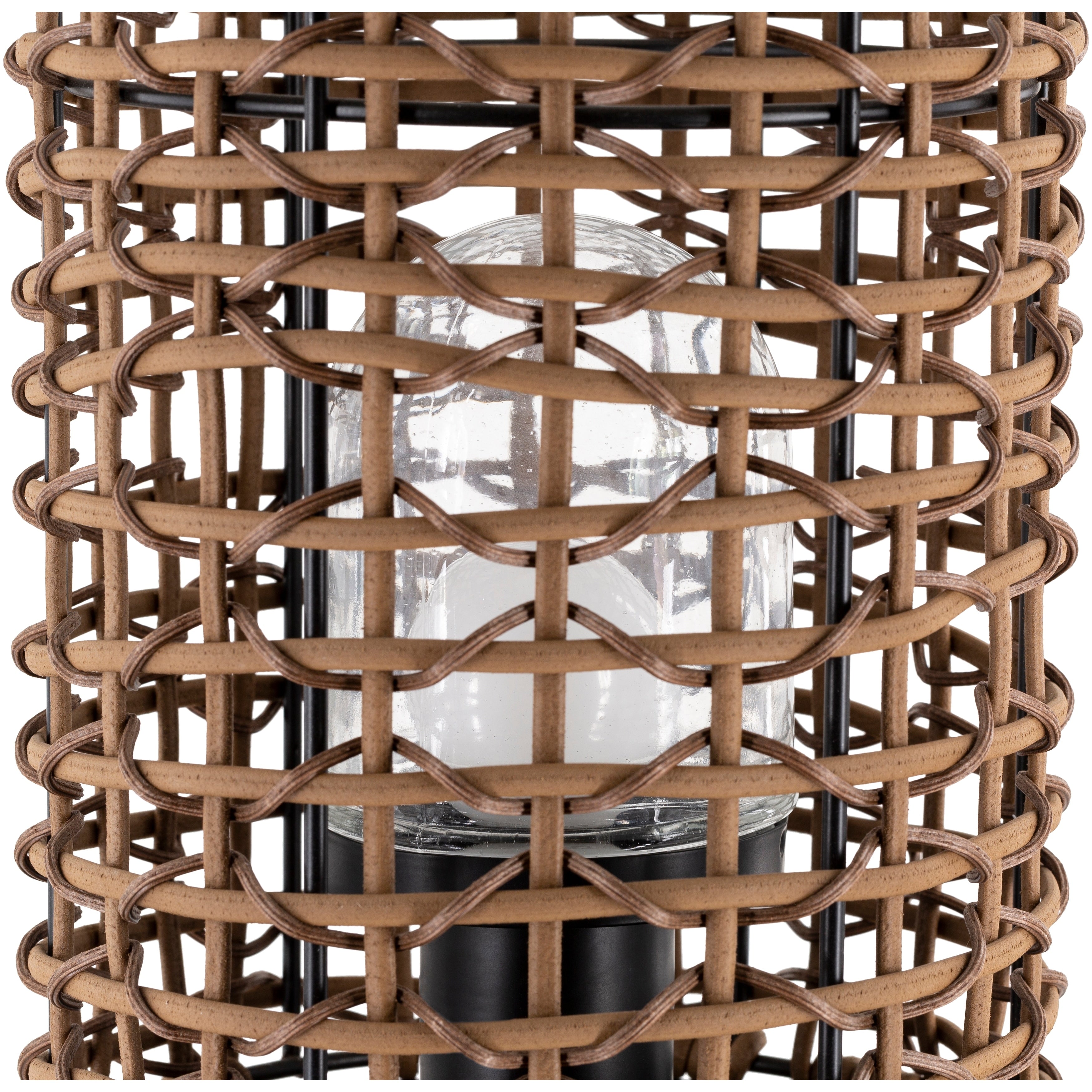 Katelin Indoor/ Outdoor Woven Table Lamp - 26H x 8W x 8D