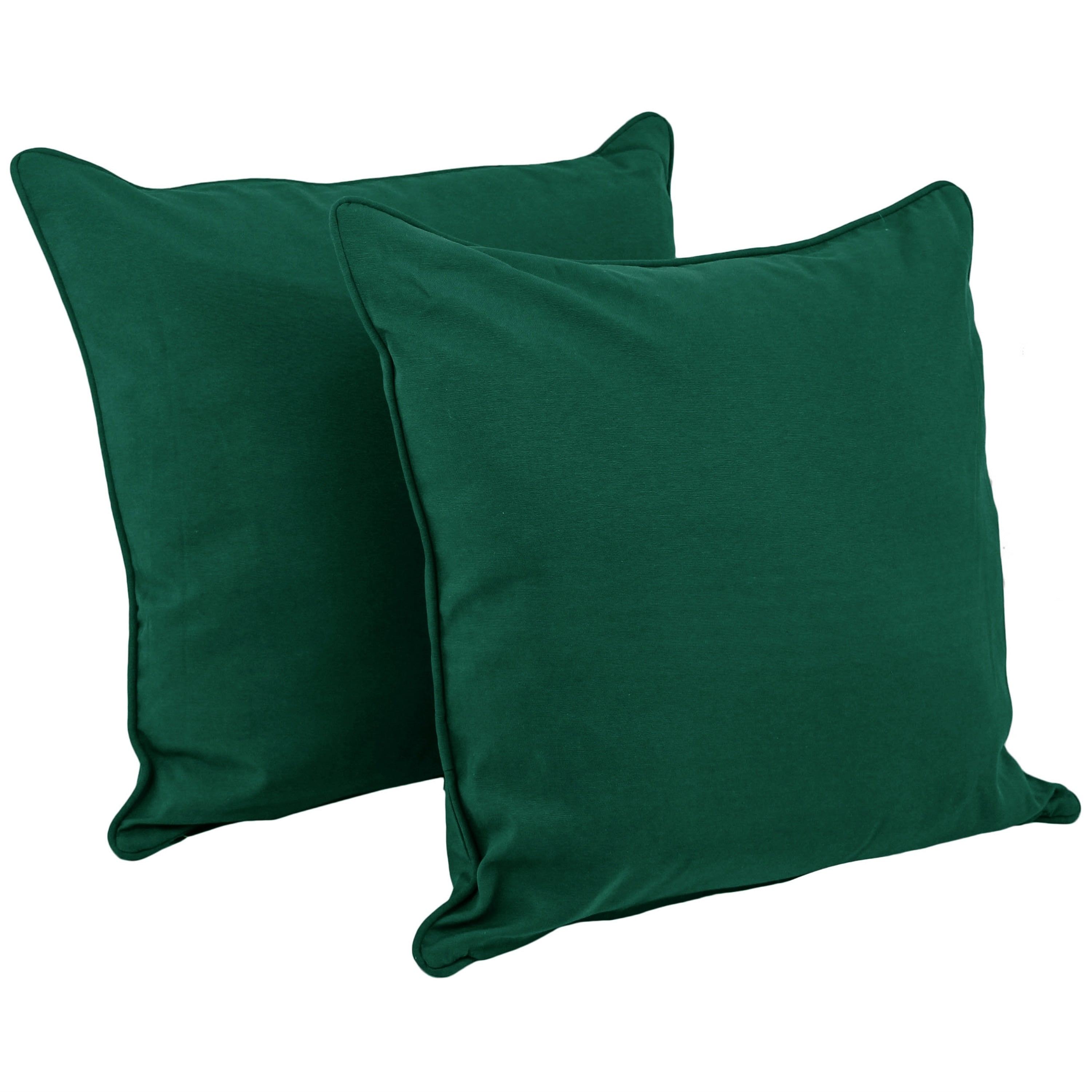 25-inch Corded Twill Throw Pillows (Set of 2)