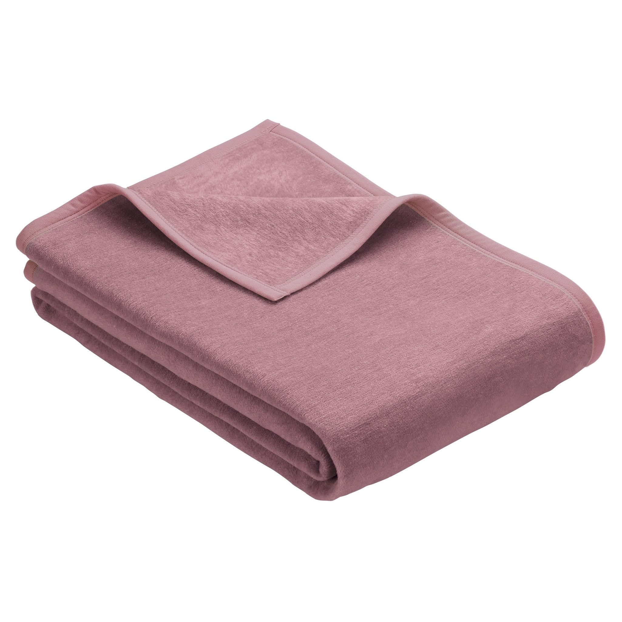 IBENA Solid Plush Throw in 16 Colors