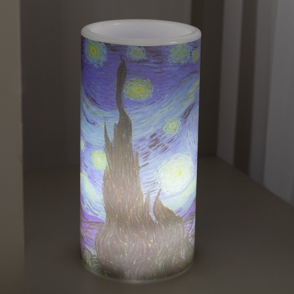 Lavish Home 3-Pack Van Gogh Collection LED Candles - 3-pieces