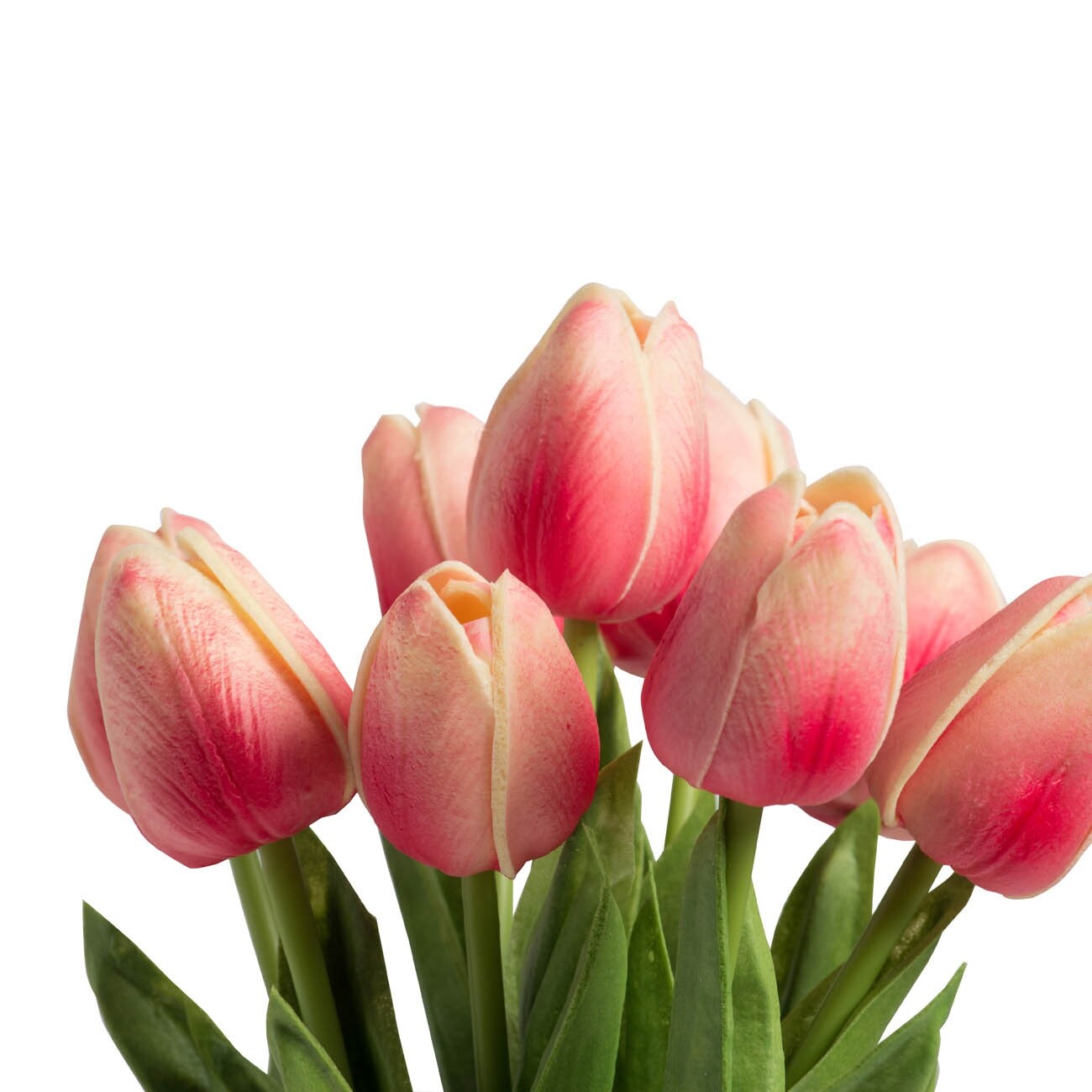 A&B Home 5-inch Faux Tulip 9-Stem Bundle