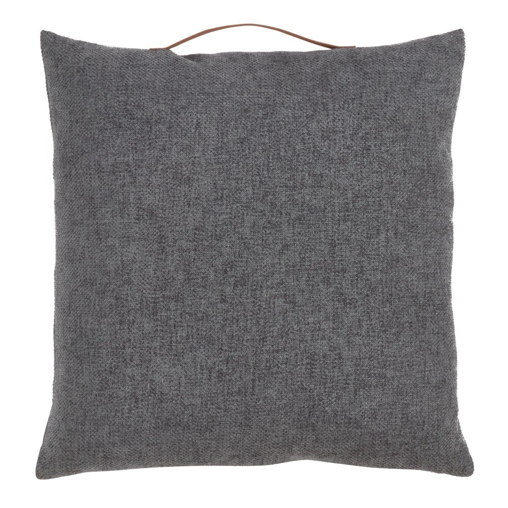 Handle Design Chenille Throw Pillow