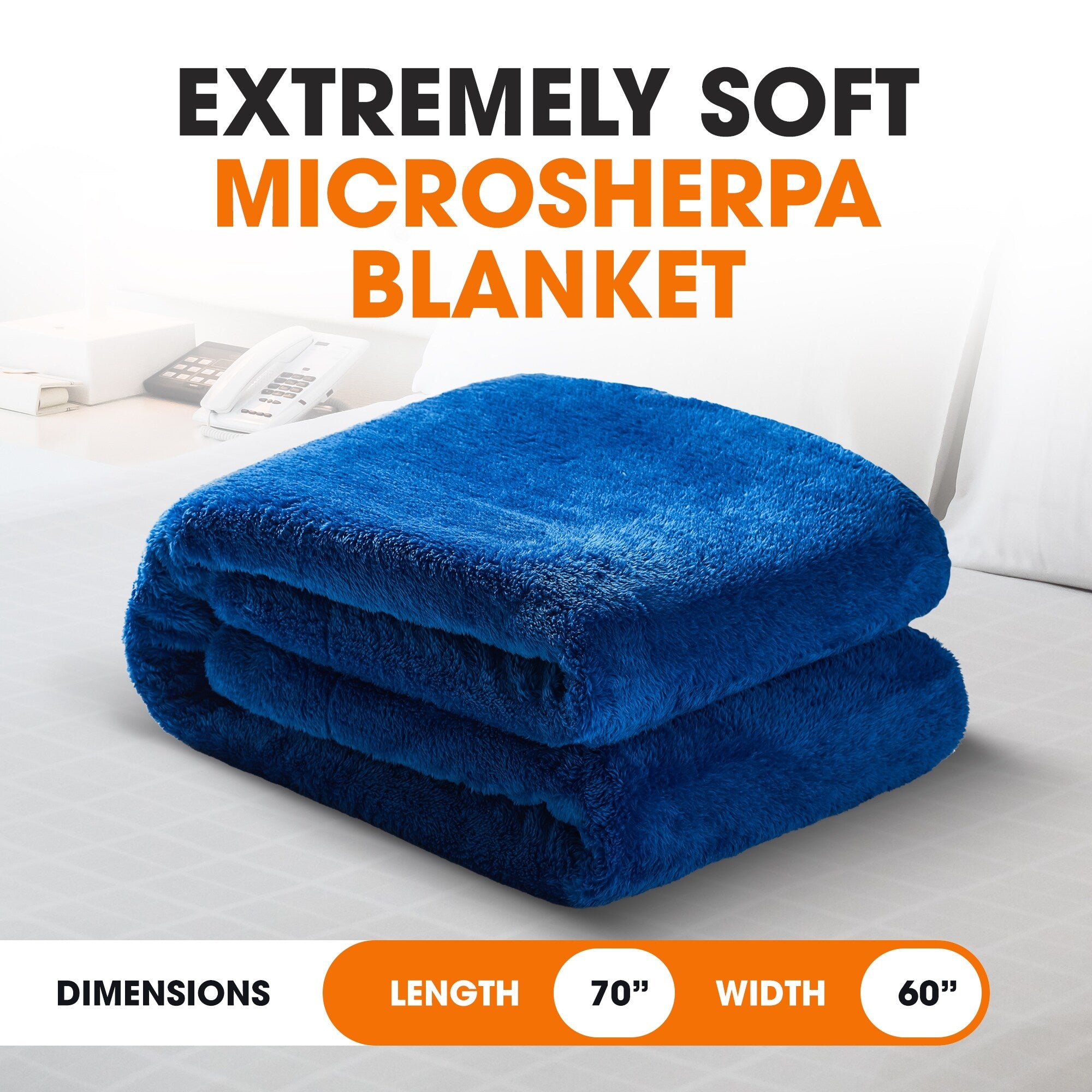 Cheer Collection Microsherpa Ultra Soft and Cozy Throw Blanket