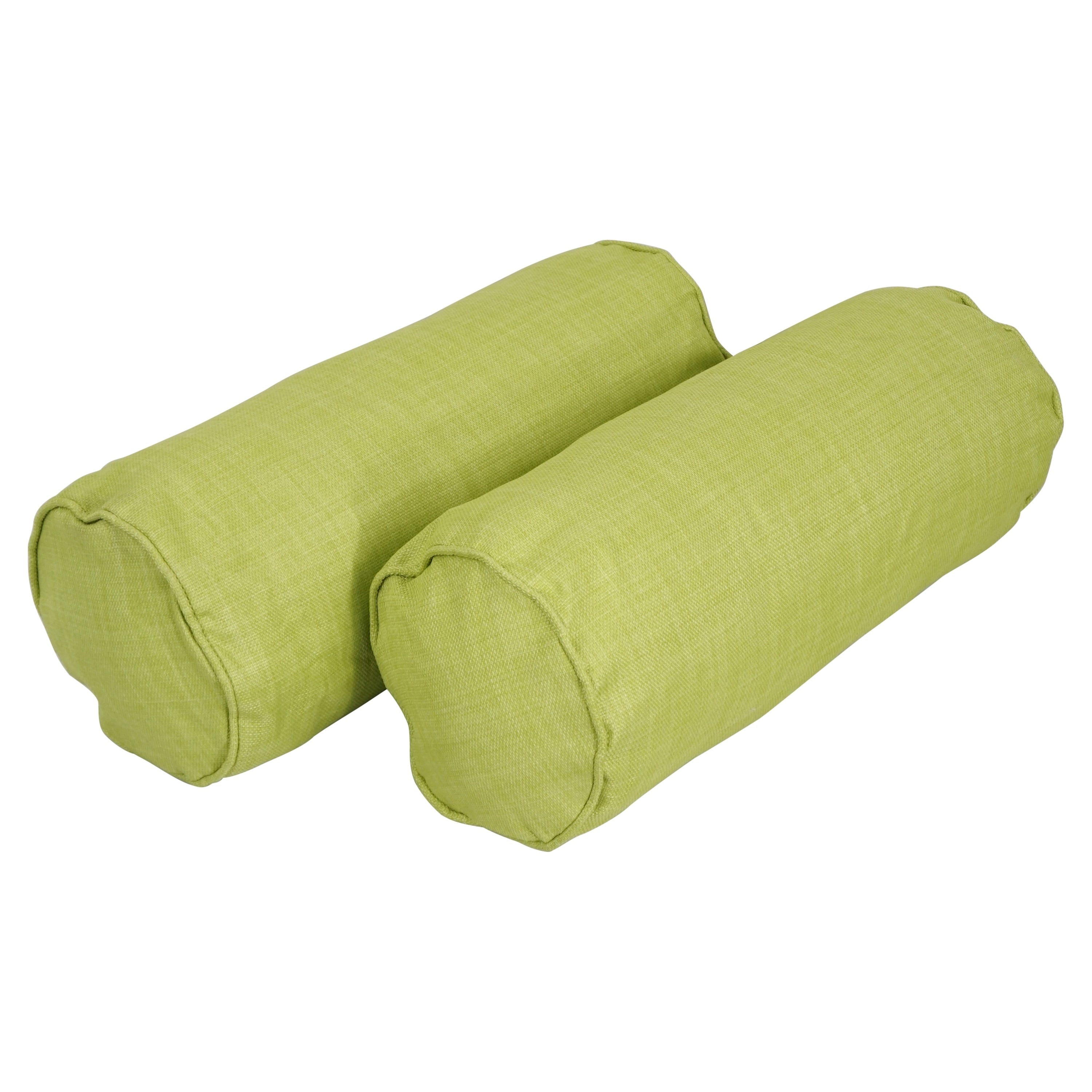 Delaney Corded Indoor/Outdoor Bolster Pillow (Set of 2)