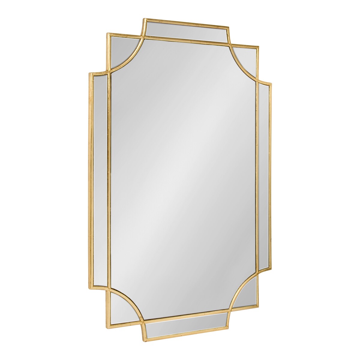 Kate and Laurel Minuette Traditional Decorative Framed Wall Mirror