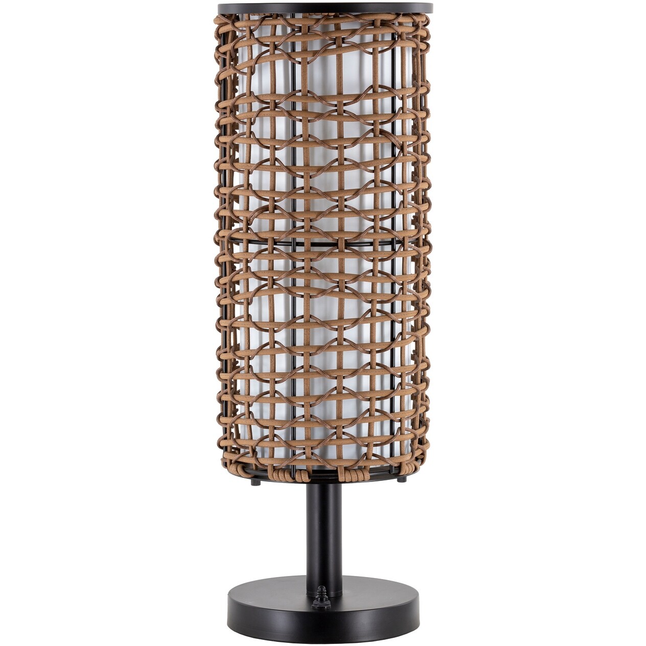 Katelin Indoor/ Outdoor Woven Table Lamp - 26H x 8W x 8D