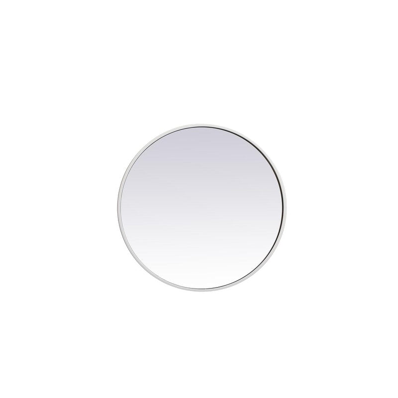 Carson Carrington Labbemala Metal Frame Round Mirror