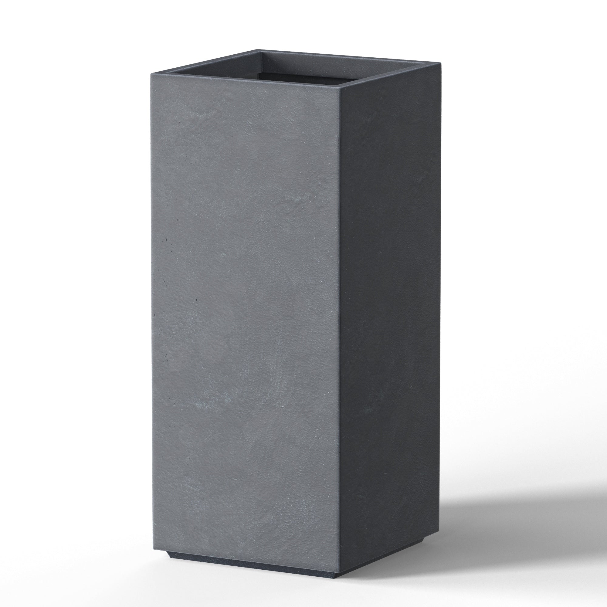 Tall Concrete Rectangle Plant Boxes / Large Indoor and Outdoor Flower Planters