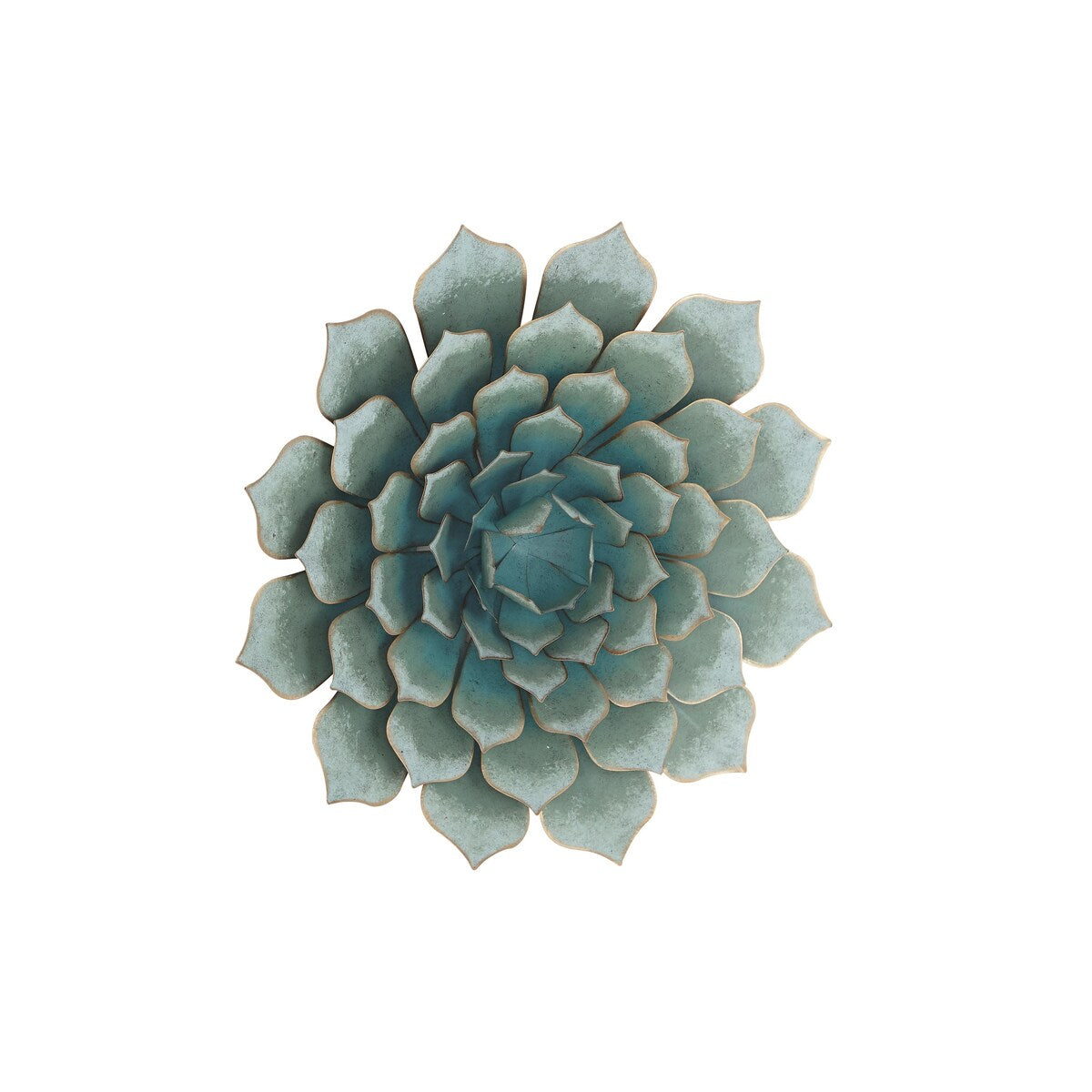 Metal Floral Home Wall Decor - Teal - Roche River Decor