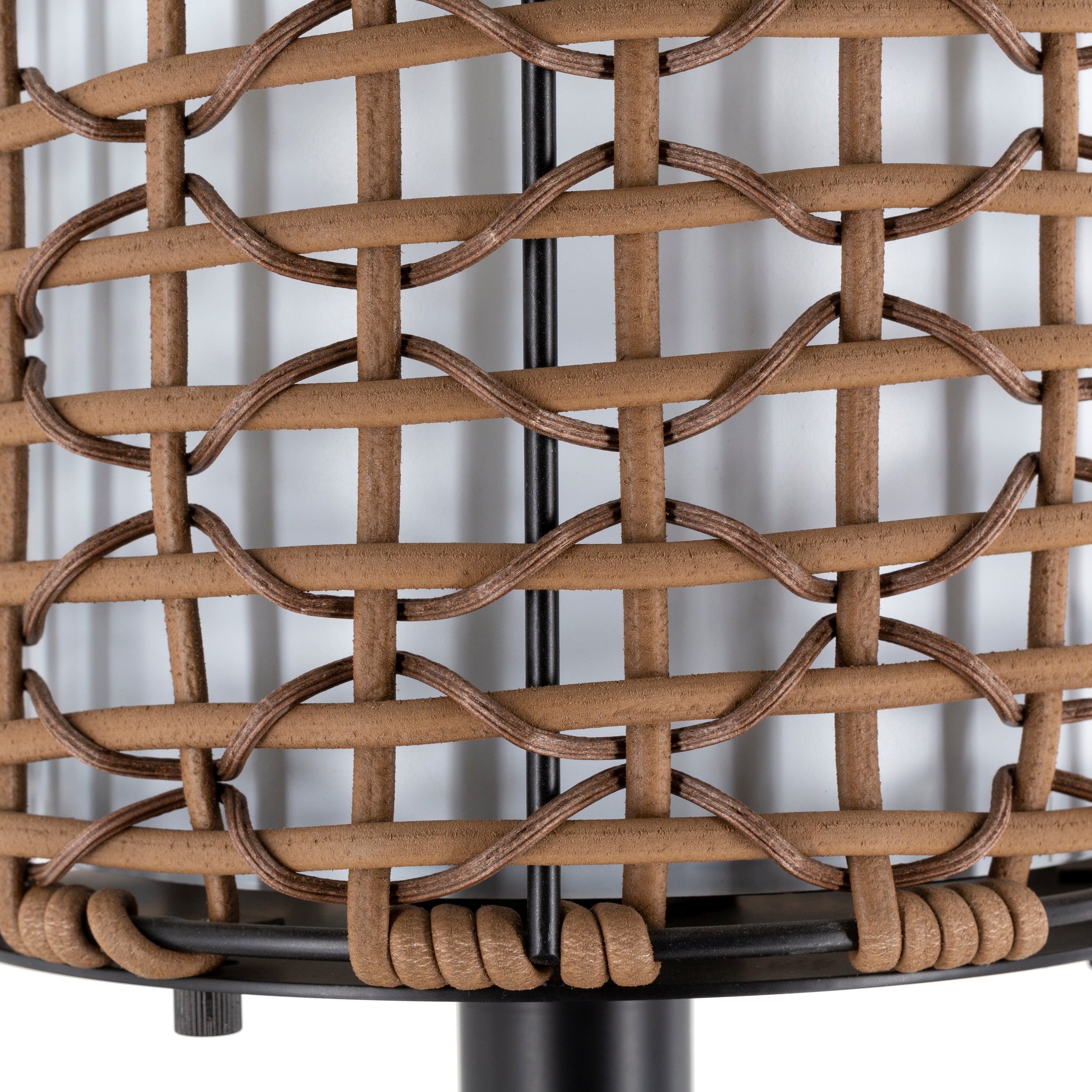 Katelin Indoor/ Outdoor Woven Table Lamp - 26H x 8W x 8D