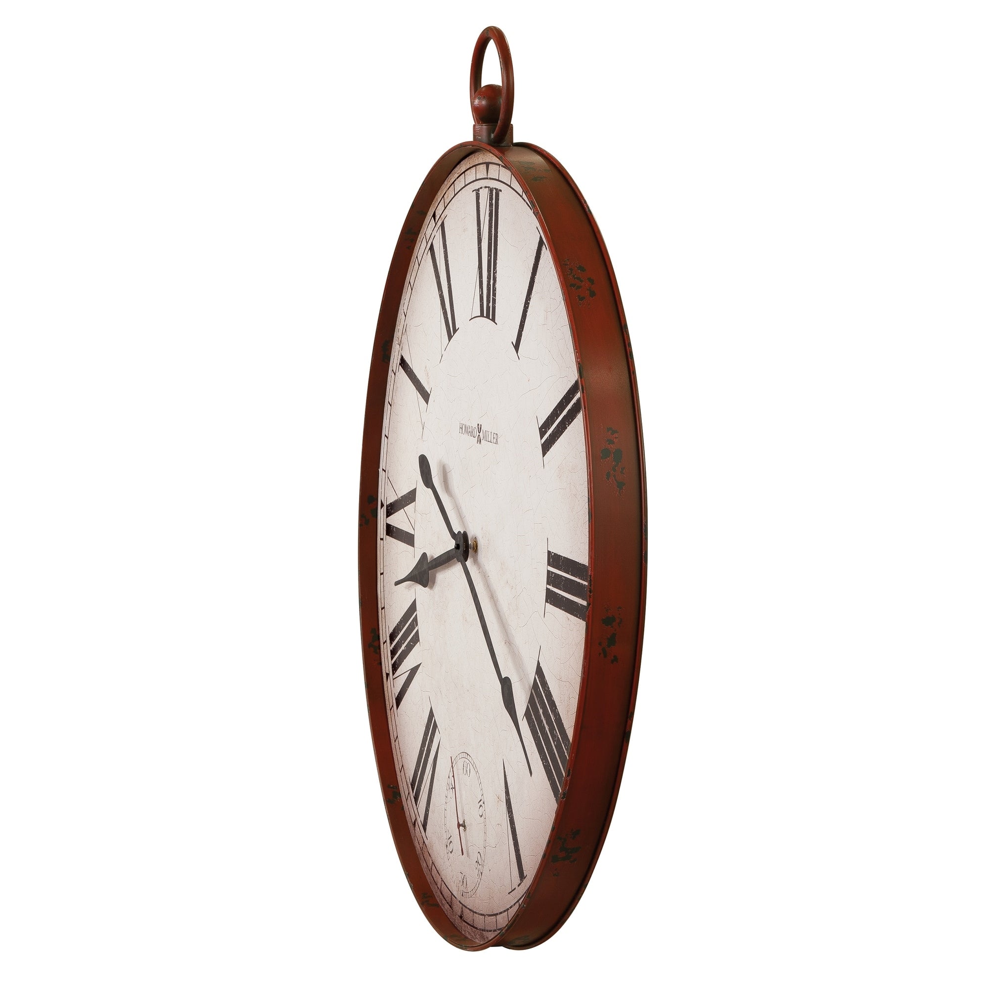 Howard Miller Antiqued Large Gallery Pocket Watch II Wall Clock