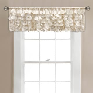 Lush Decor Gigi Delicate Textured Window Valance