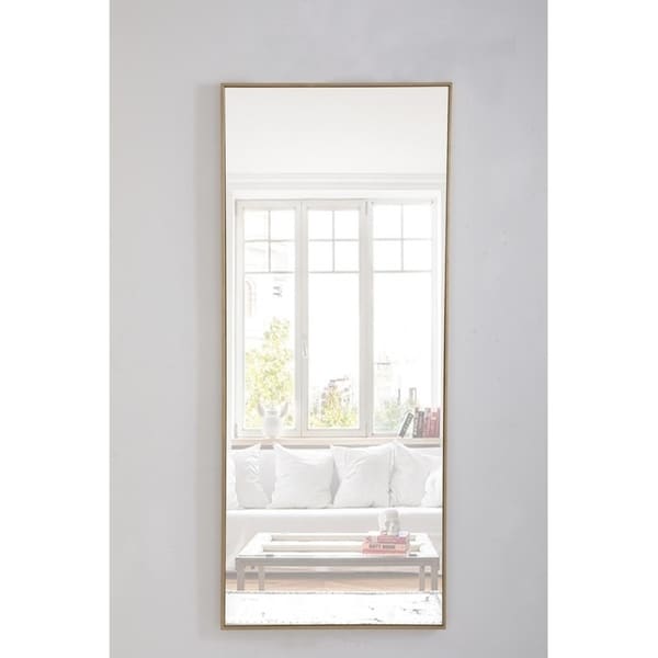 Carson Carrington Salsnas Metal Frame Rectangular Mirror