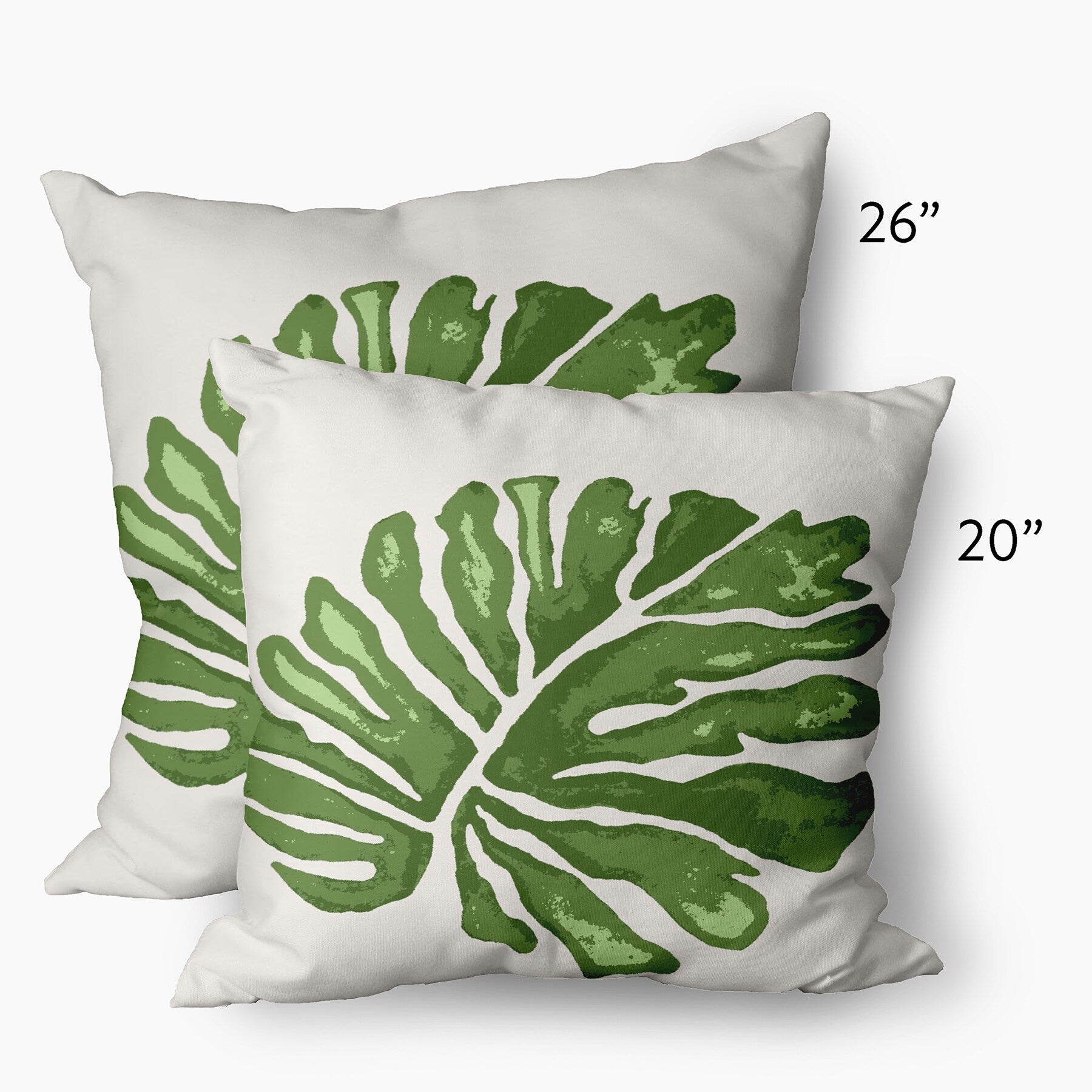 Big Leaf Decorative Throw Pillow