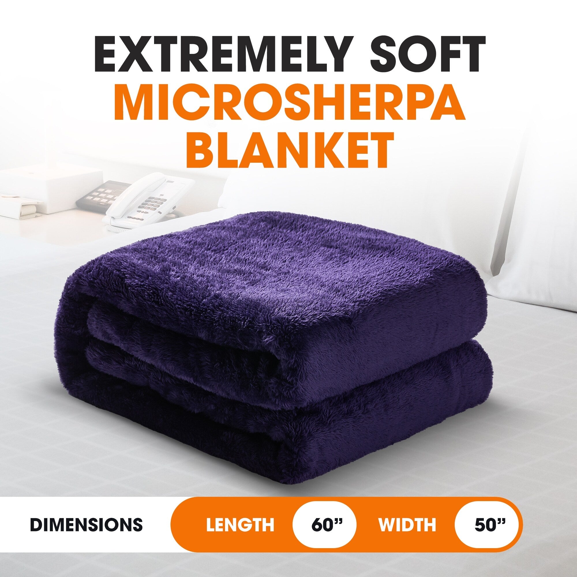 Cheer Collection Microsherpa Ultra Soft and Cozy Throw Blanket