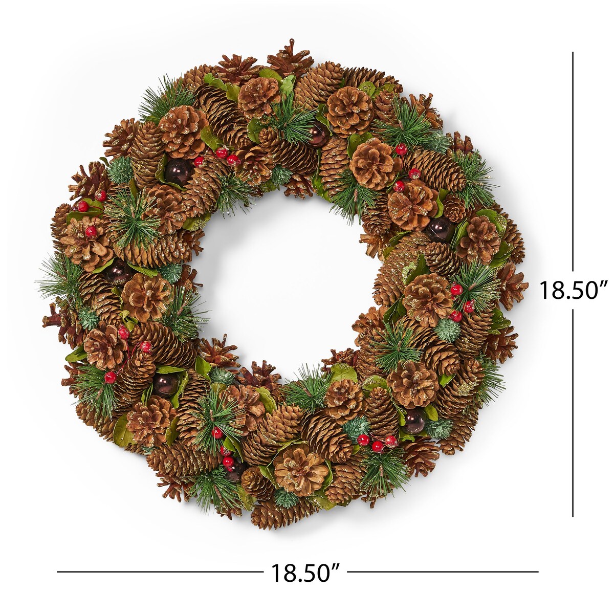 Pine Cone Wreath - As Picture Show