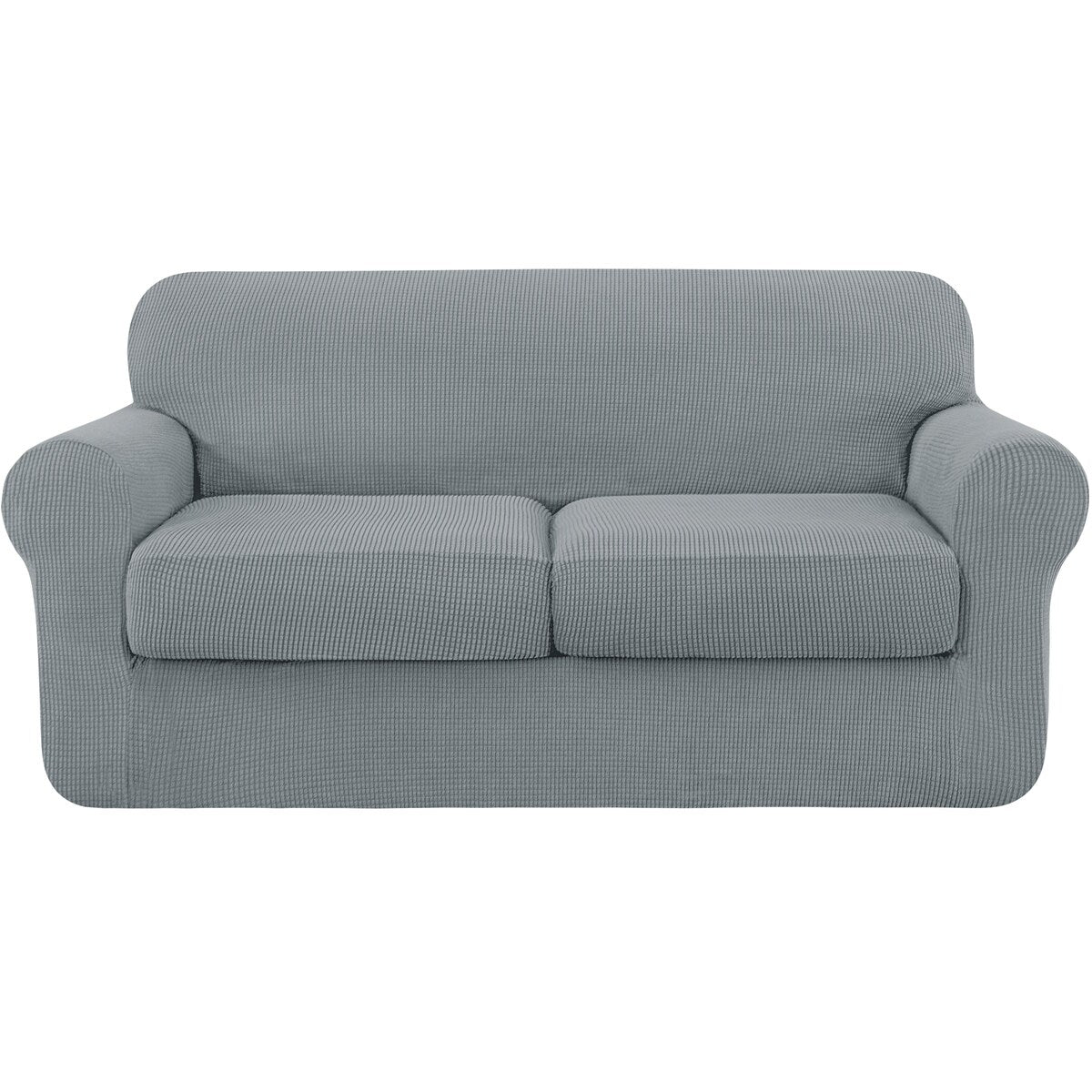 Subrtex Stretch Loveseat Slipcover Cover with 2 Separate Cushion Cover