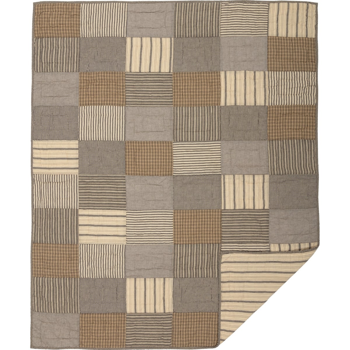 Sawyer Mill Block Quilted Throw