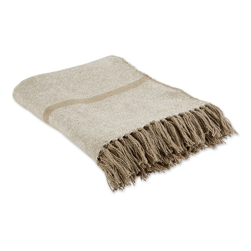 Porch & Den Crestridge Woven Cotton Throw