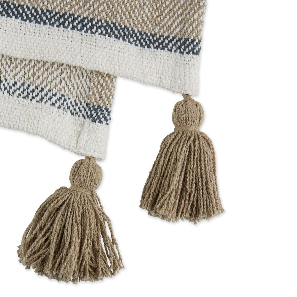 Porch & Den Crestridge Woven Cotton Throw