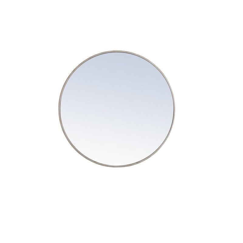 Carson Carrington Labbemala Metal Frame Round Mirror