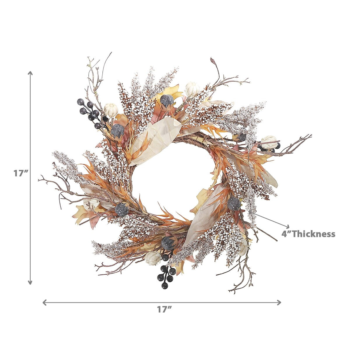 Season Of Autumn Wreath