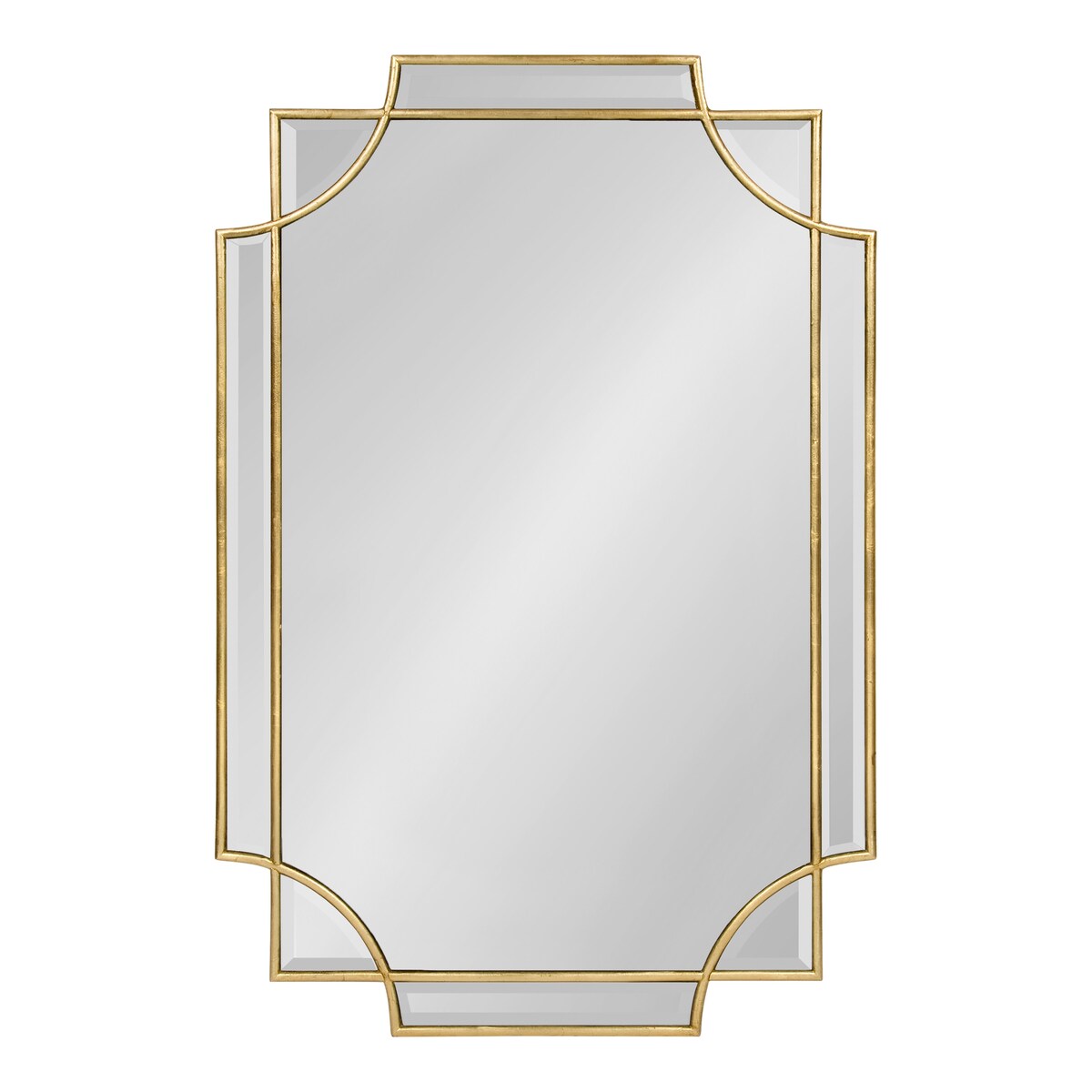 Kate and Laurel Minuette Traditional Decorative Framed Wall Mirror