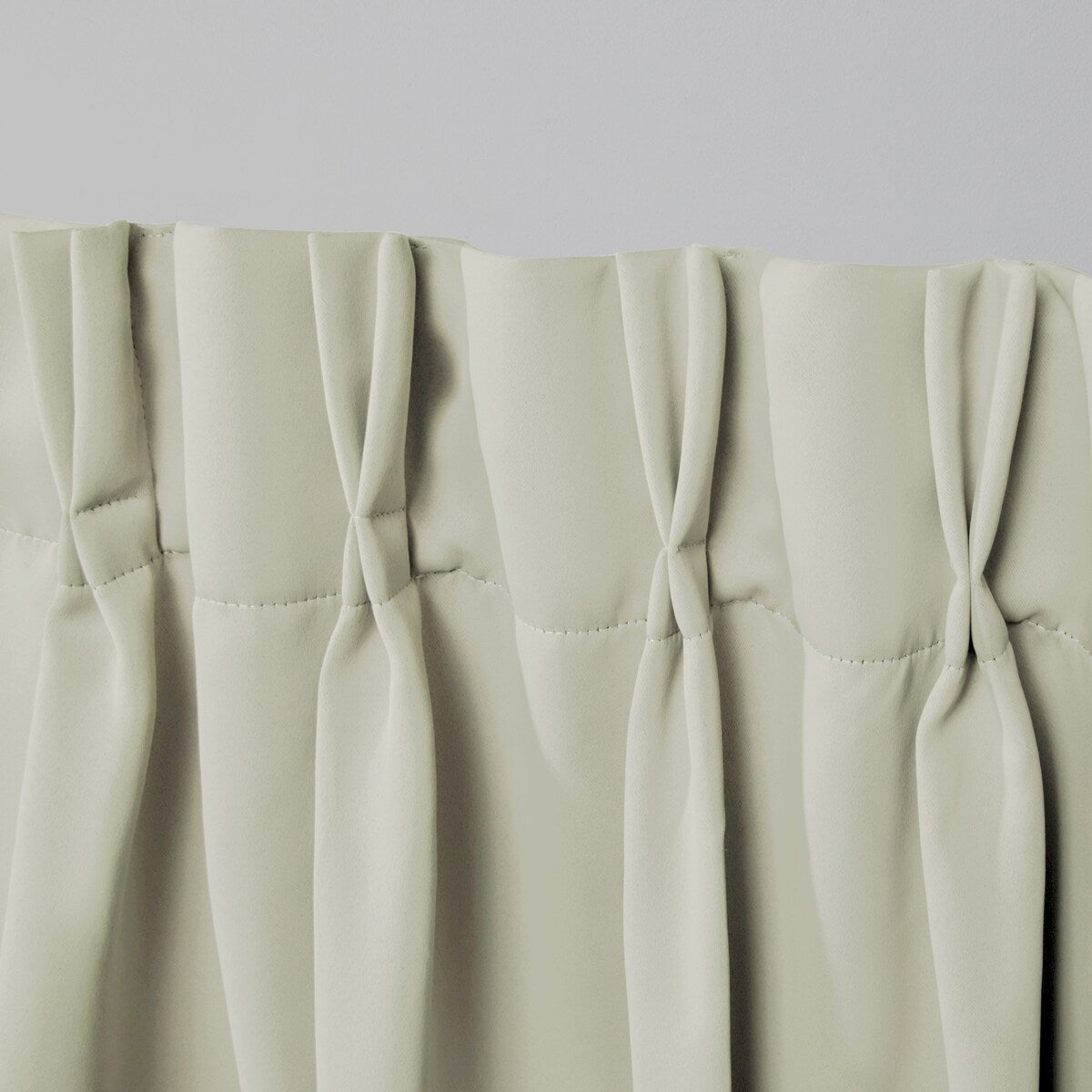 ATI Home Sateen Twill Woven Room Darkening Blackout Pinch Pleat/Hidden Tab Top Curtain Panel Pair