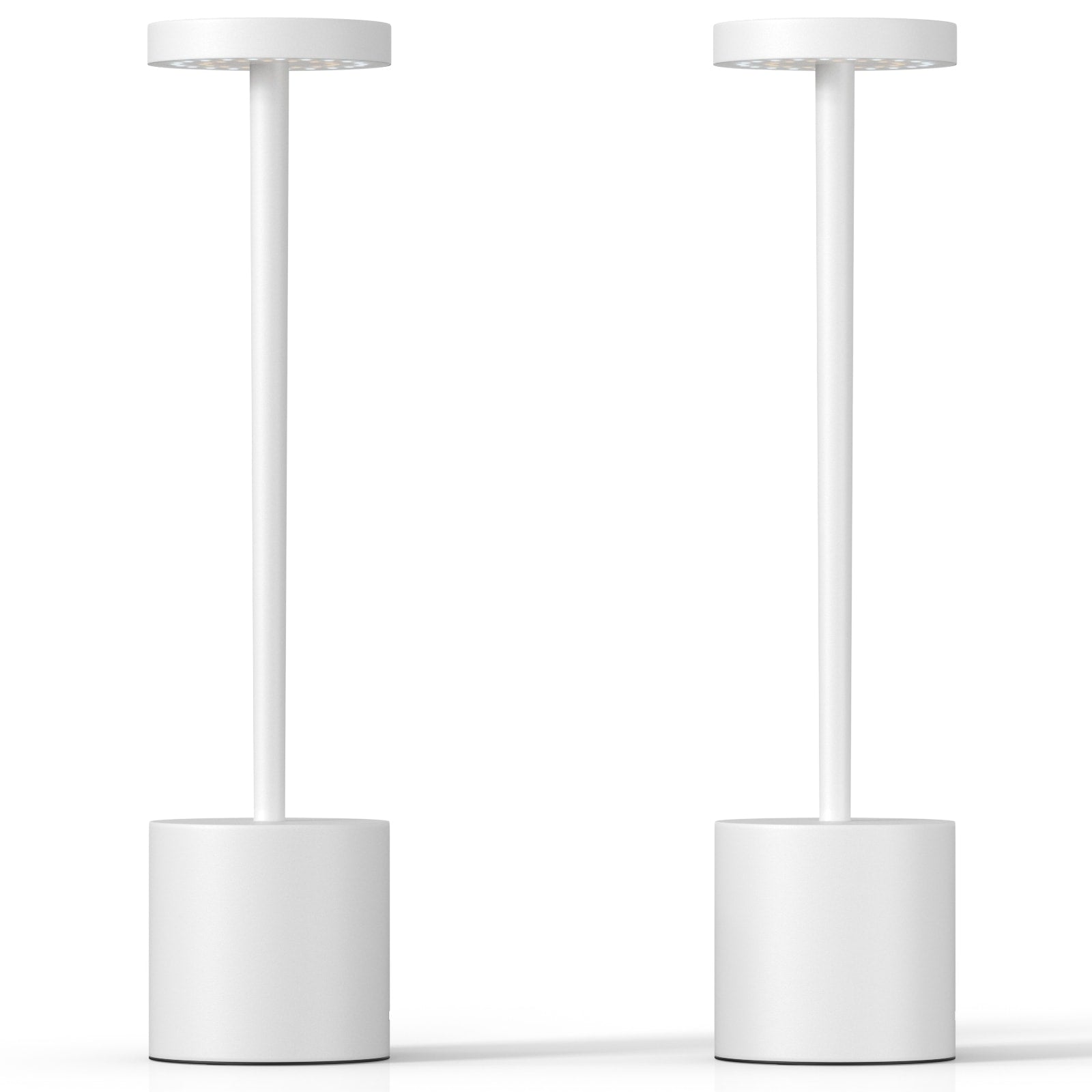 2Pack Cordless Table Lamp Dimmable Desk Lamp