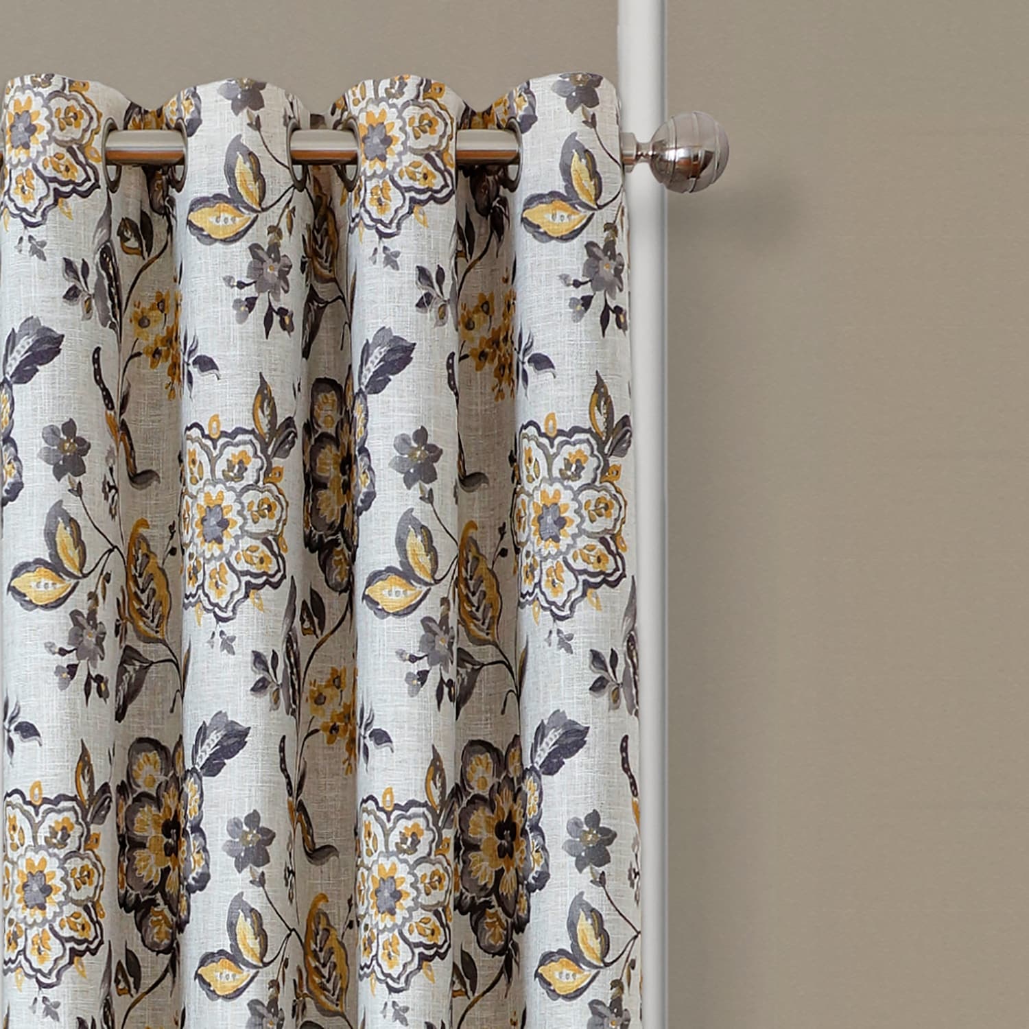 Elrene Sorrento Floral Window Curtain Panel