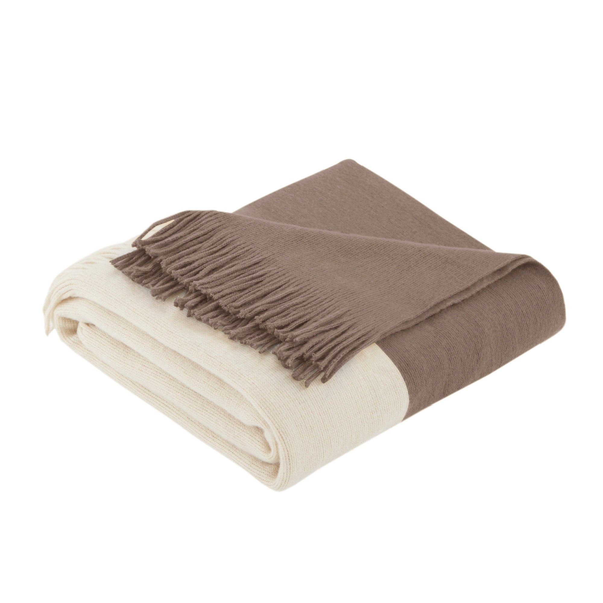 INK+IVY Stockholm Color Block Faux Cashmere Throw