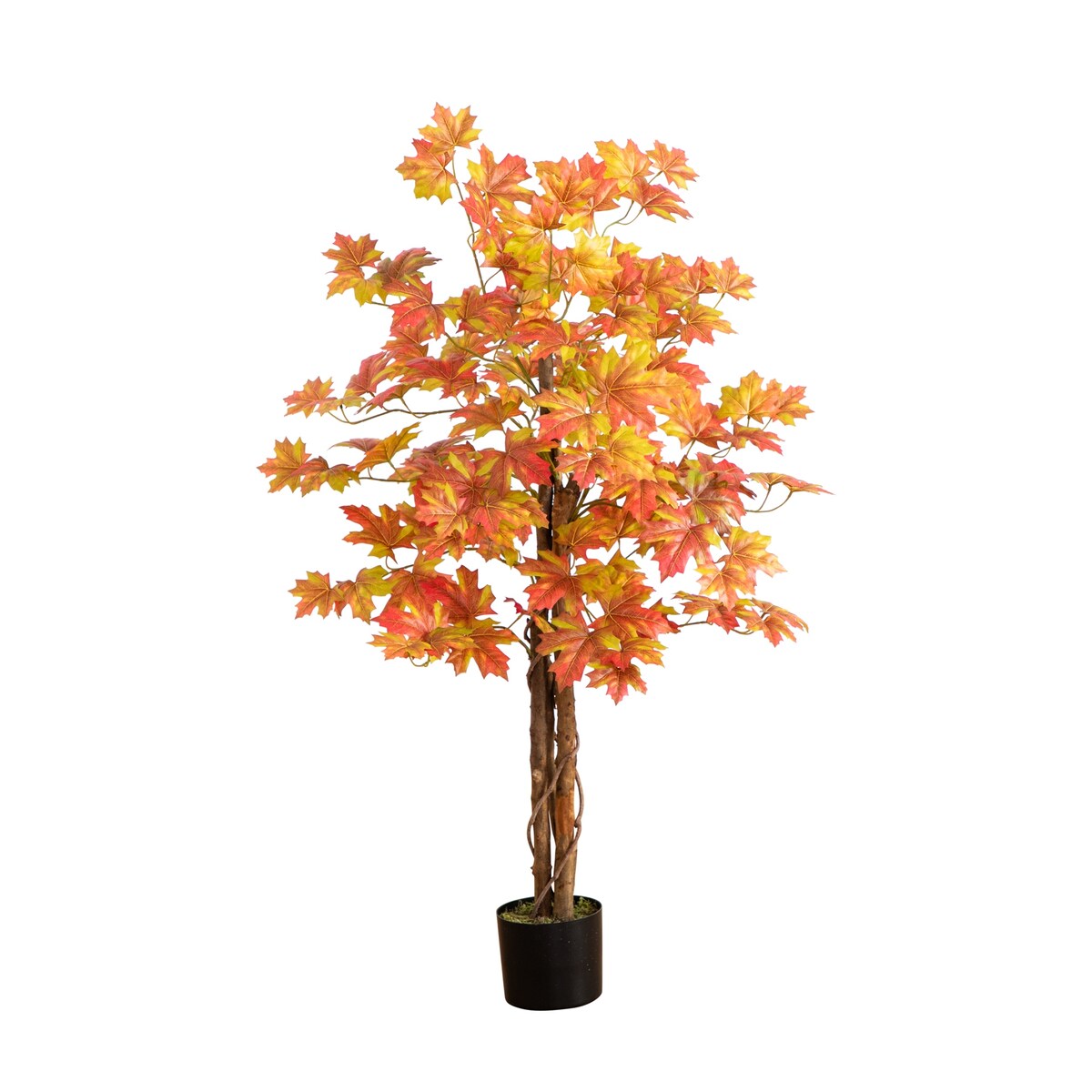 4' Artificial Deluxe Fall Maple Tree