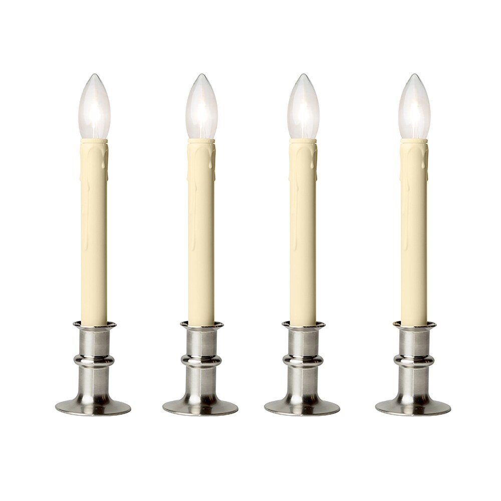 Battery Operated Bi-Directional LED Adjustable Candle 2-pack or 4-pack