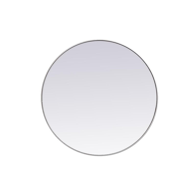 Carson Carrington Labbemala Metal Frame Round Mirror