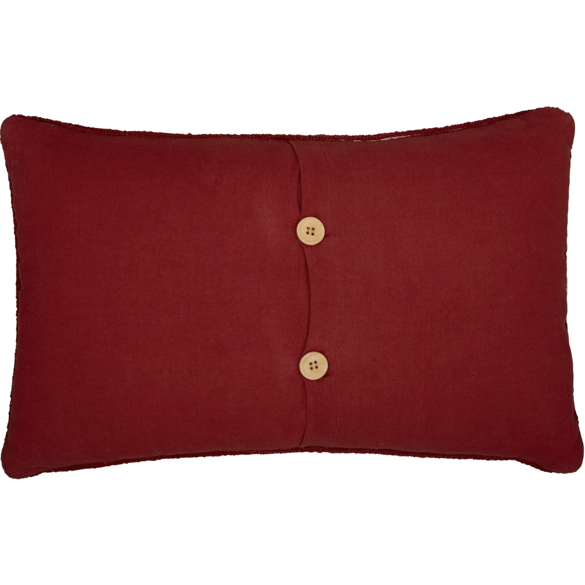 Wyatt Bear Hooked Pillow 14x22