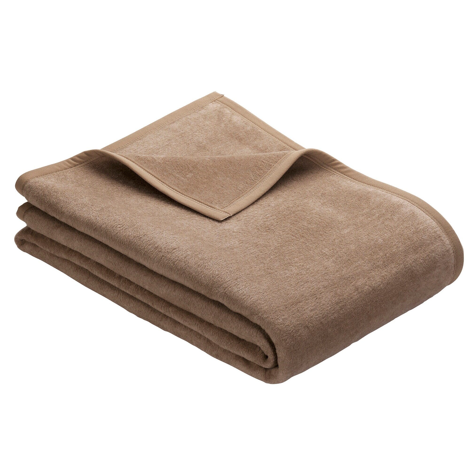 IBENA Solid Plush Throw in 16 Colors