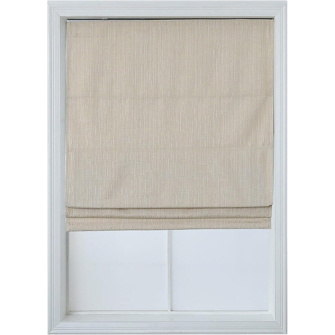 Roman Shades for Windows, 100% Blackout Shades, Cordless Pull DownWindow Shades, Shades for Indoor Windows