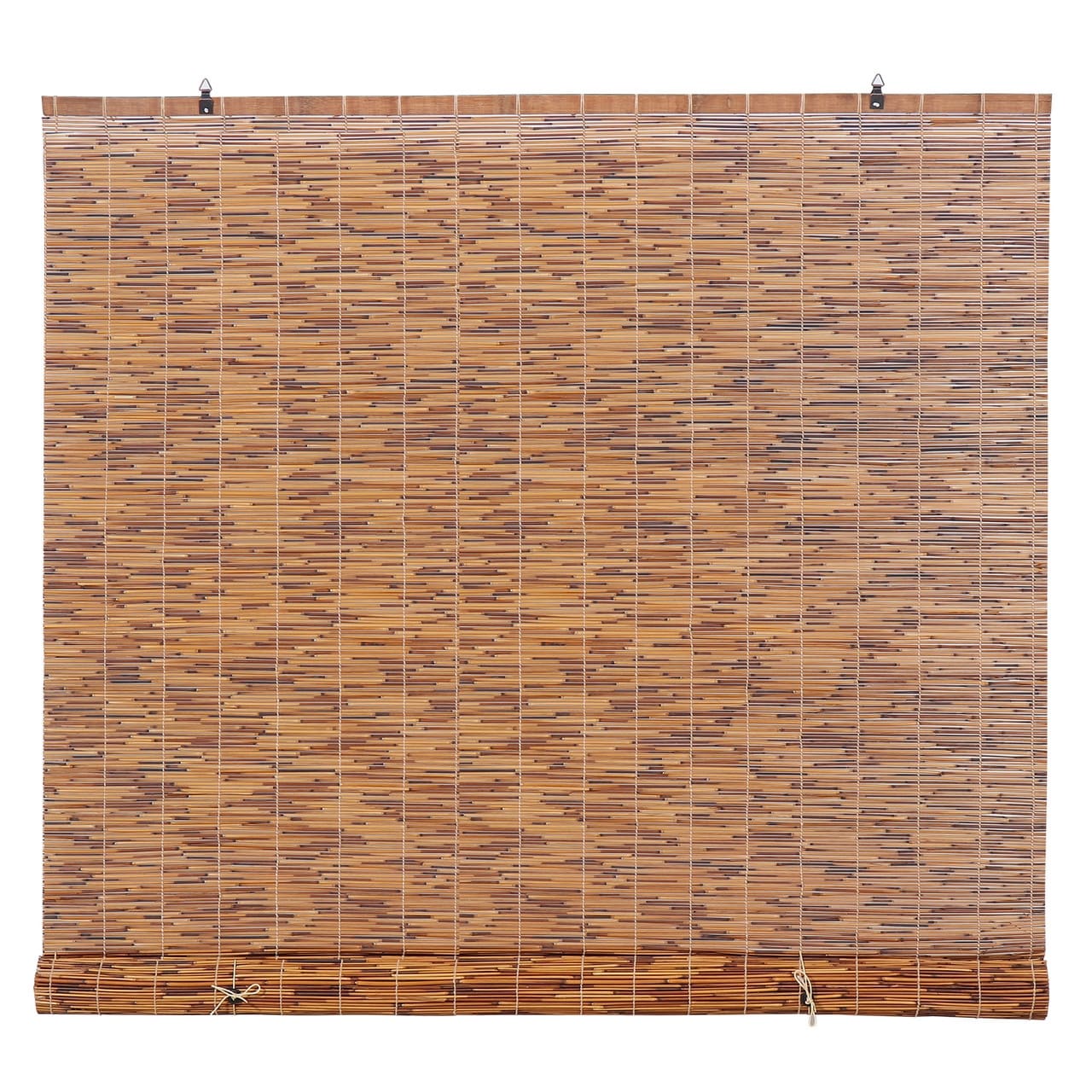 Light-Filtering Cord-Free Bamboo Reed Blinds Manual Roll-Up Shades