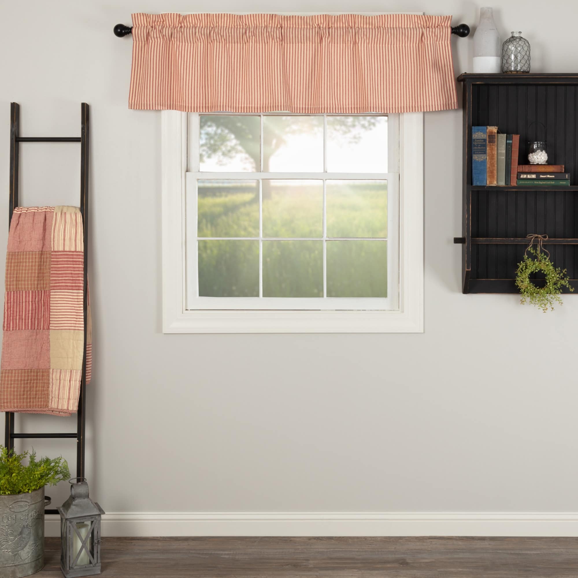 Sawyer Mill Ticking Stripe Valance