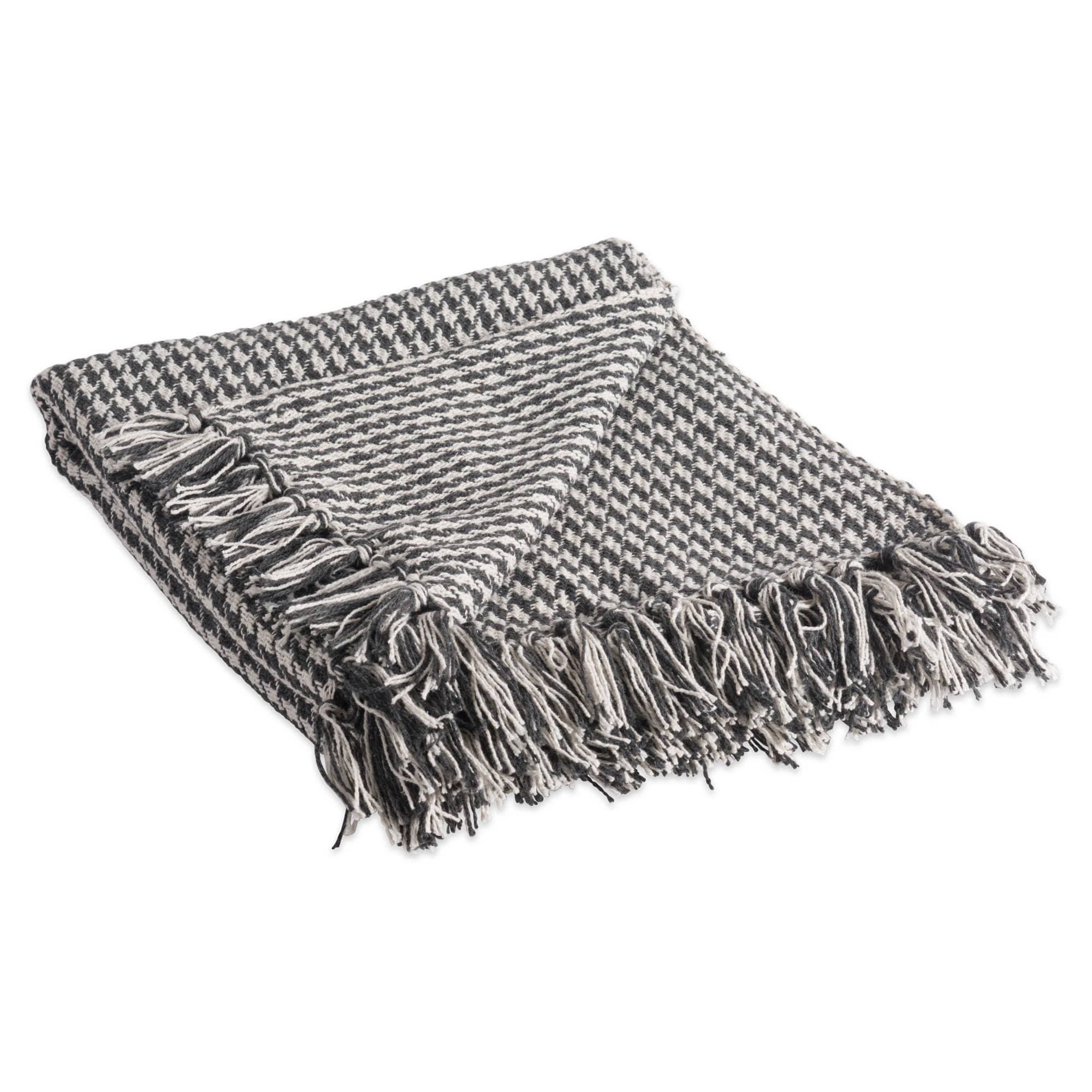 DII Woven Decorative Throw