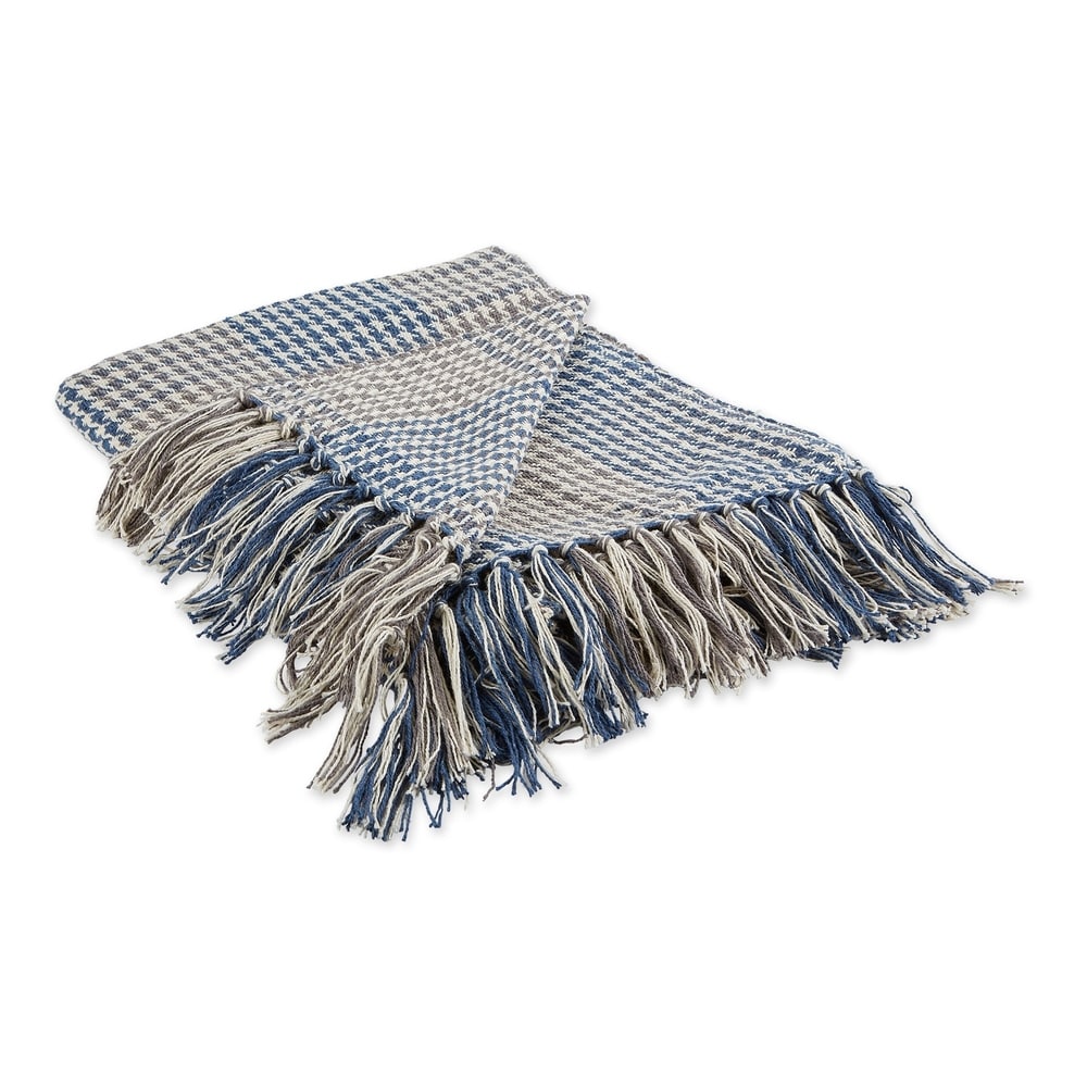 Porch & Den Crestridge Woven Cotton Throw