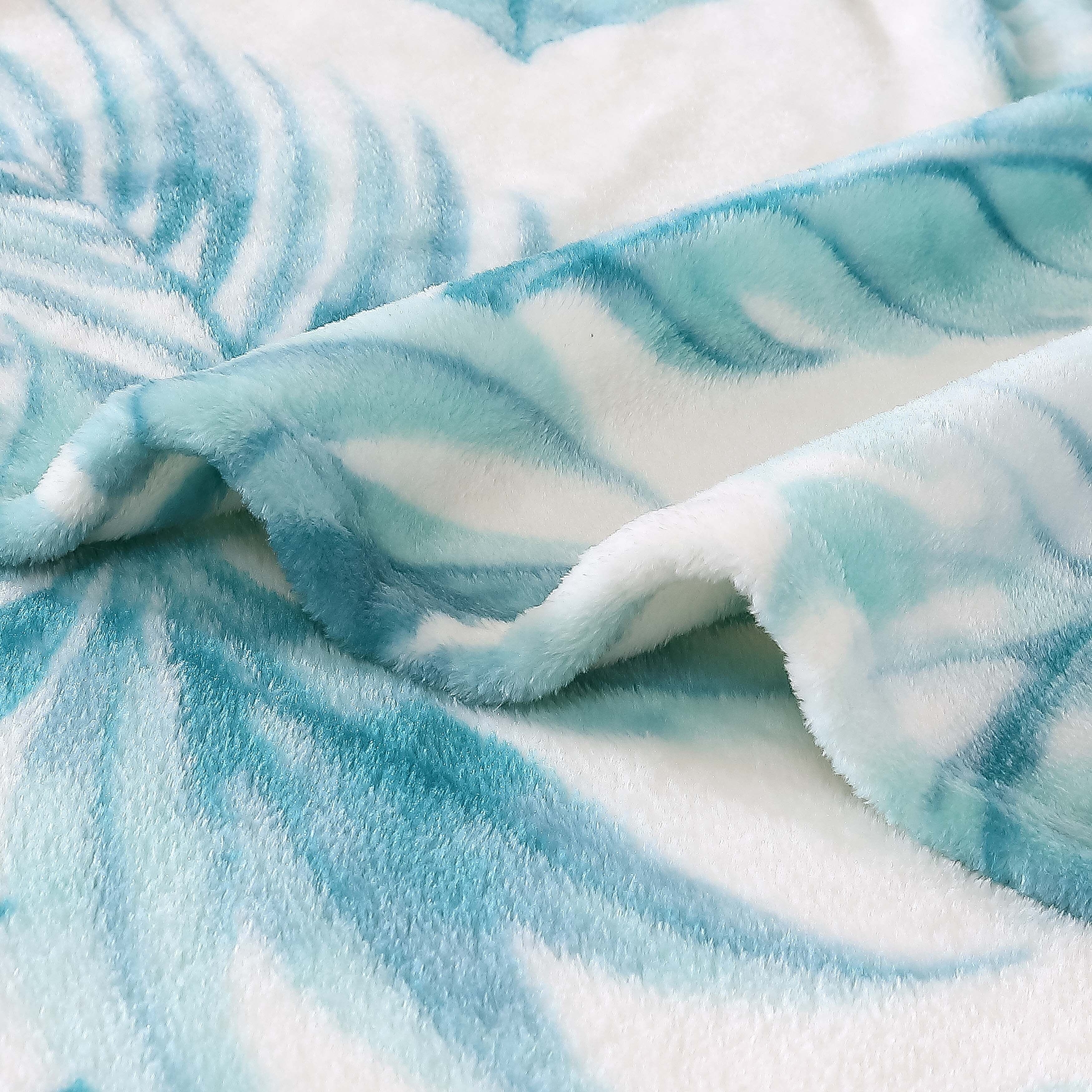 Tommy Bahama Printed Ultra Soft Plush Fleece Throw Blanket