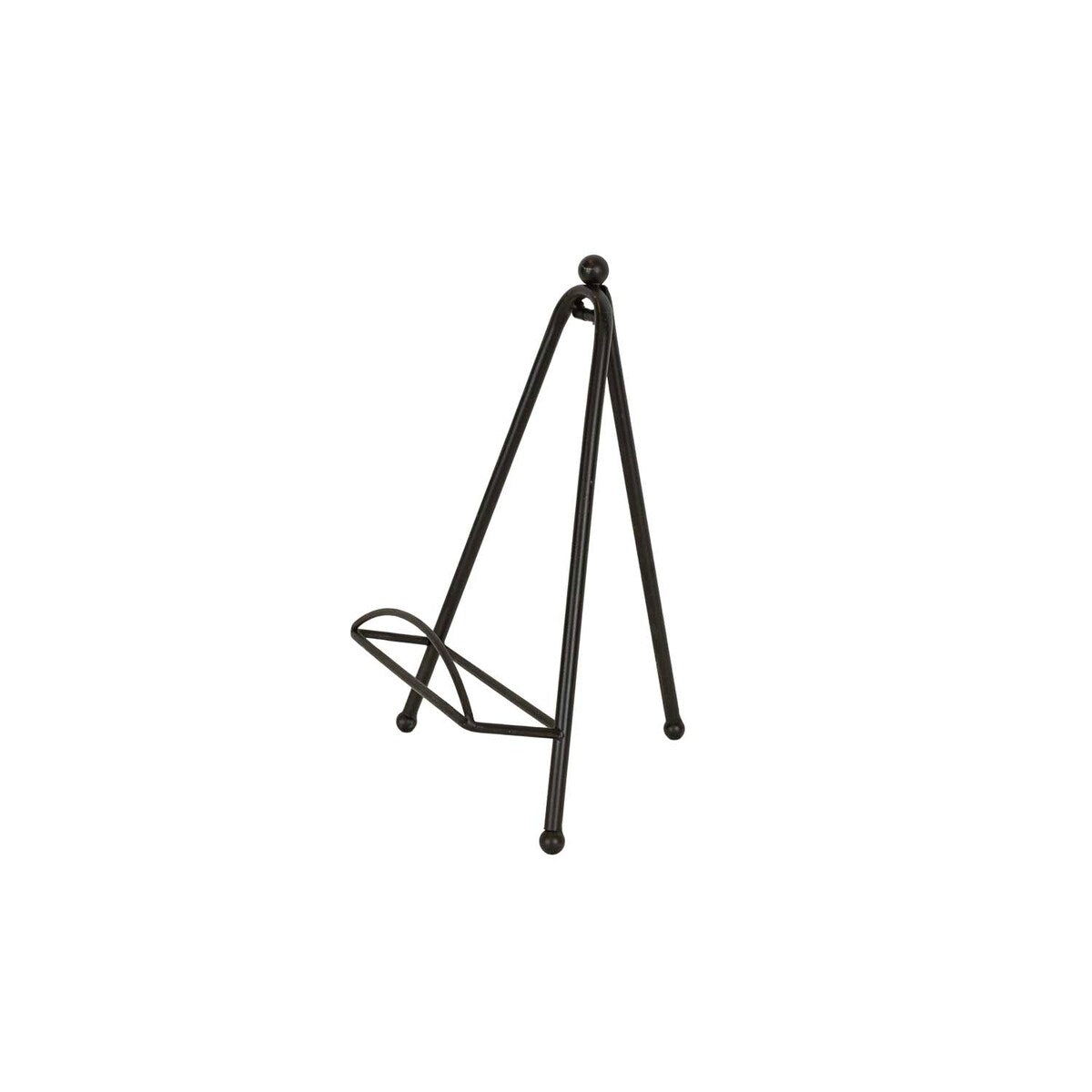 Foreside Home & Garden Farmhouse Black Metal Folding Easel - 7 x 2.75 x 10.75