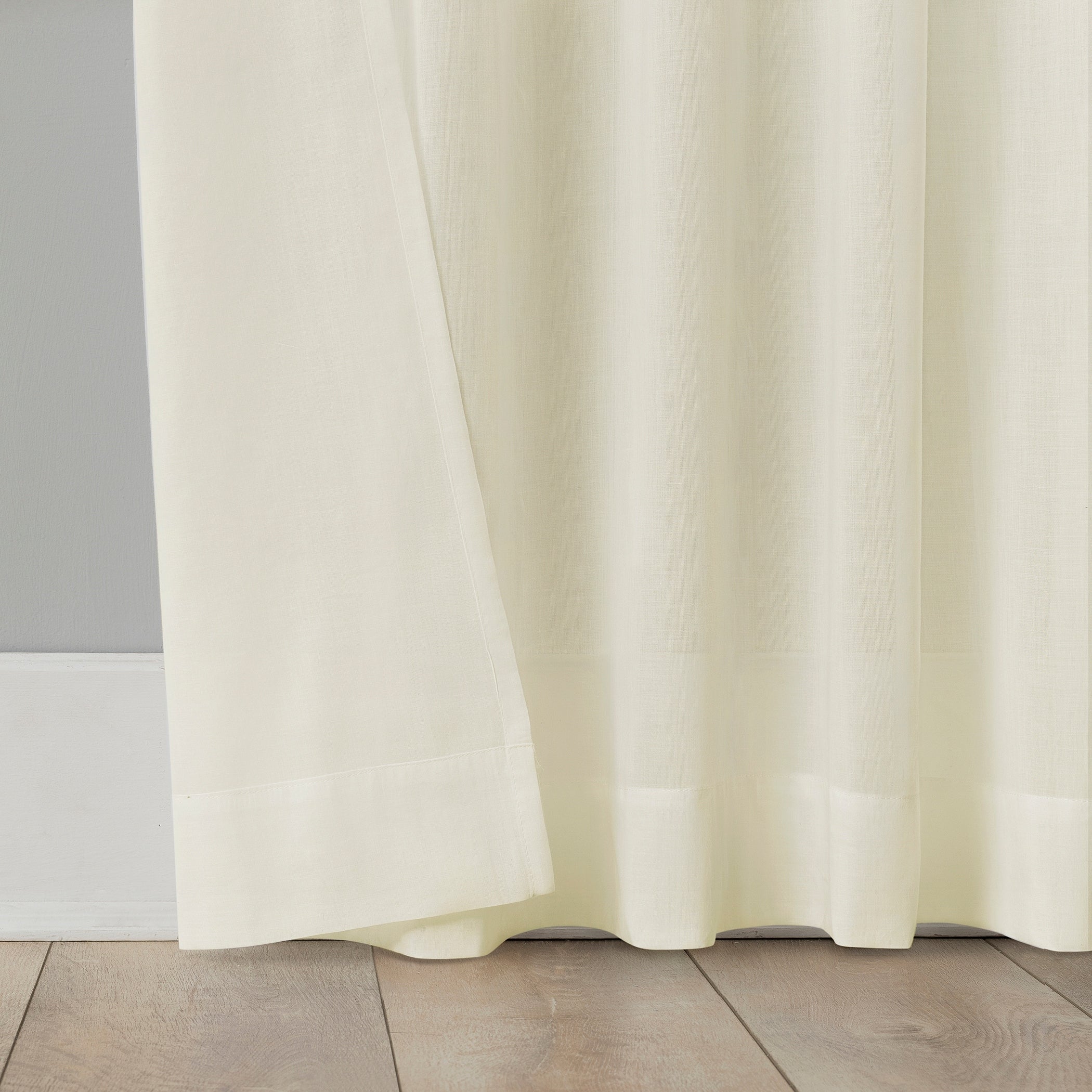 Archaeo Cotton Sheer Curtain, Single Panel