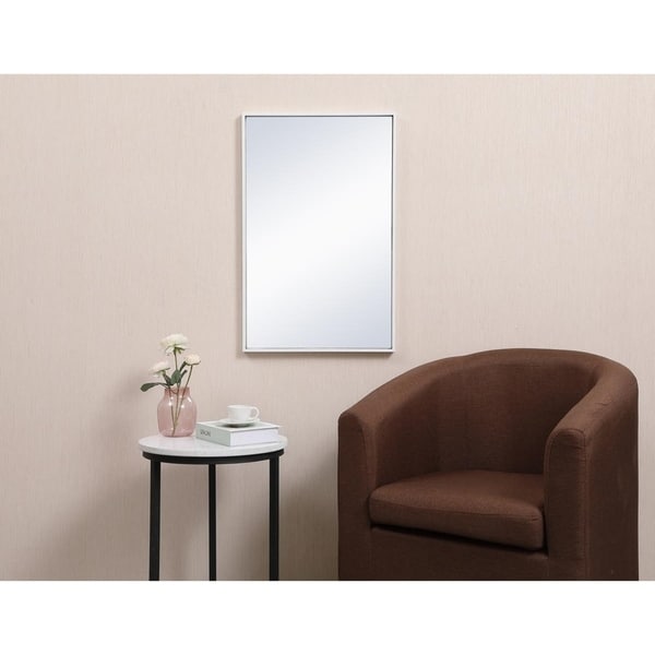 Carson Carrington Salsnas Metal Frame Rectangular Mirror