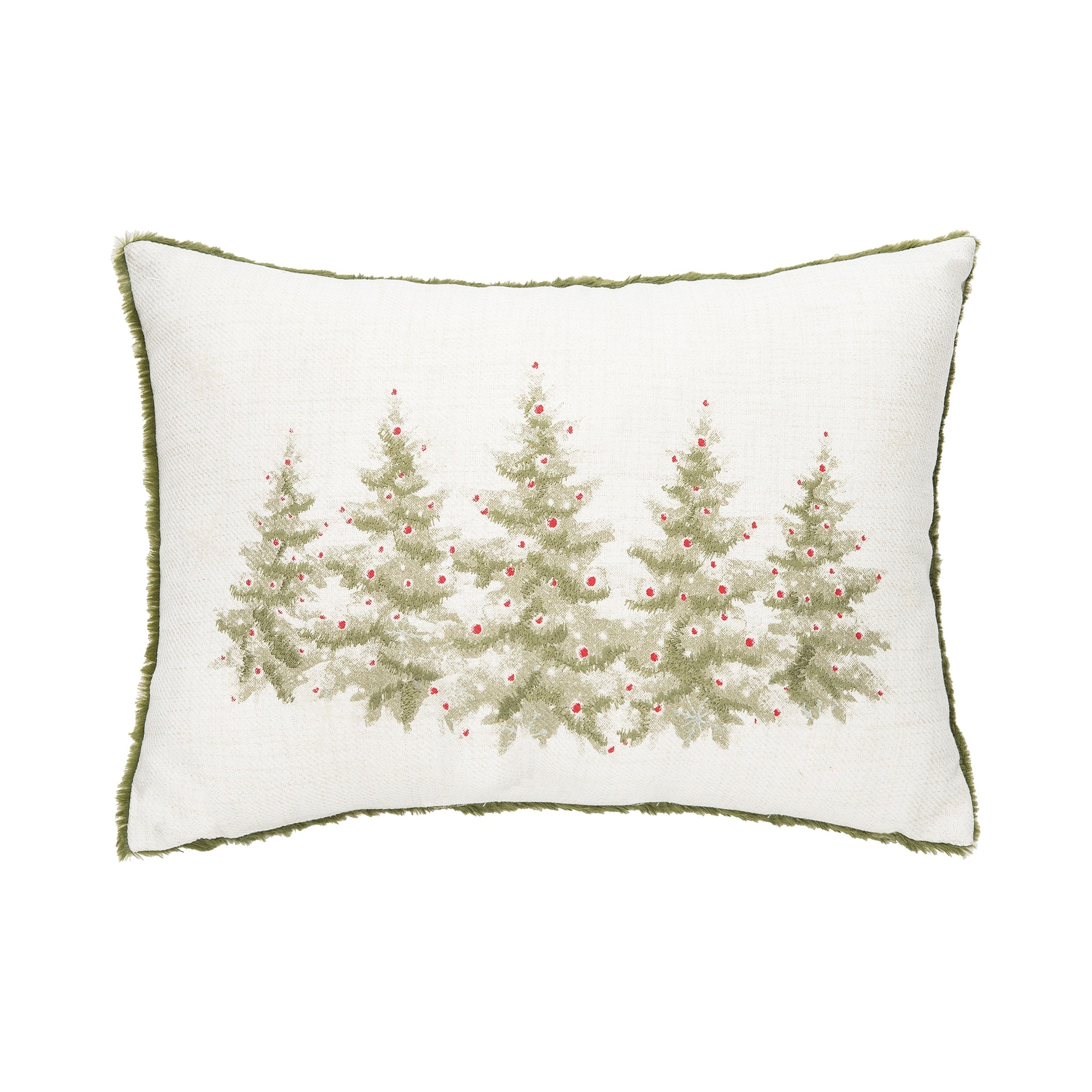 Christmas Winter Trees Pillow